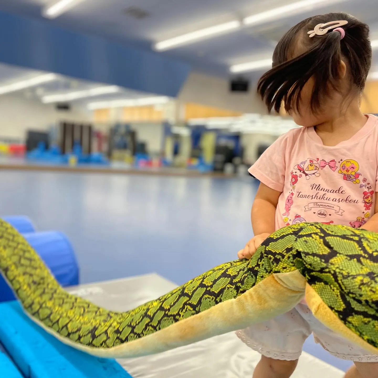 今日の親子あそびの様子です😊